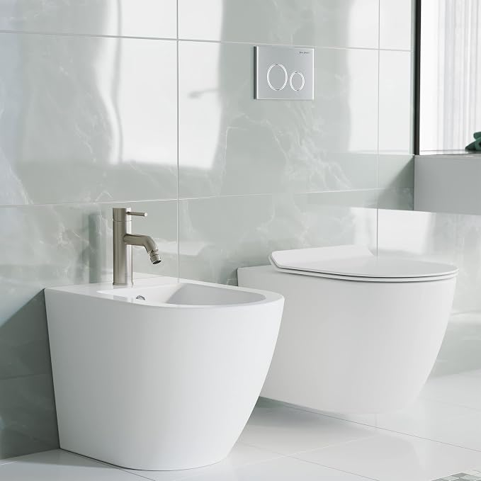 Swiss Madison Well Made Forever SM-DF81N Ivy Bidet Faucet in Nickel