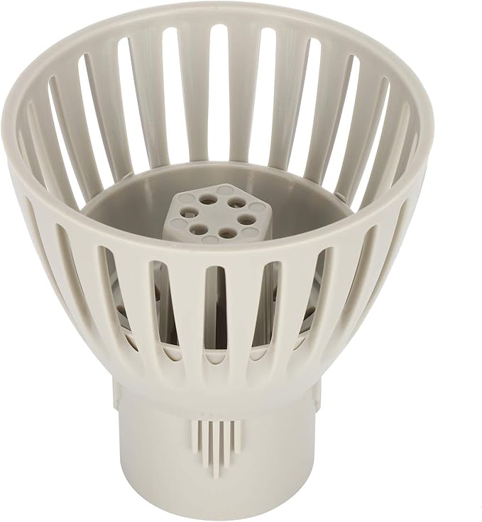Pssopp Pool Skimmer Basket, Plastic Swimming Pool Strainer Pool Filter Debris Leaf Collector Pond Cleaning Tool Pool Supplies Skimmers(50MM)