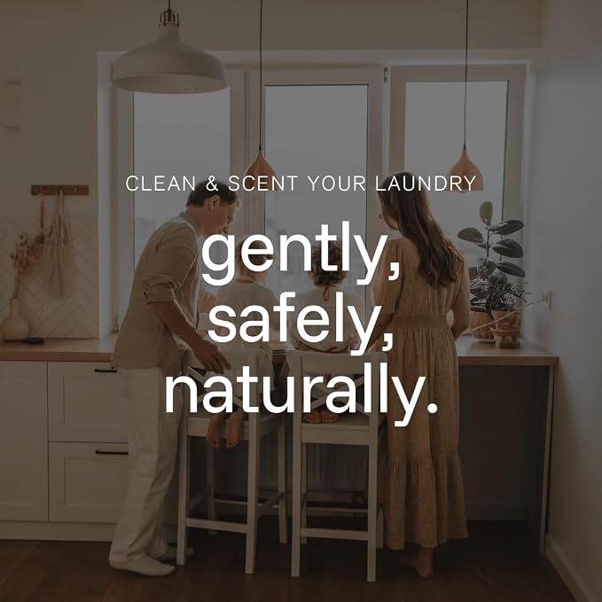 Luxury Laundry Powder | Clean Natural Non-Toxic Healthy Laundry Detergent | Made in USA with Natural Ingredients | Unscented