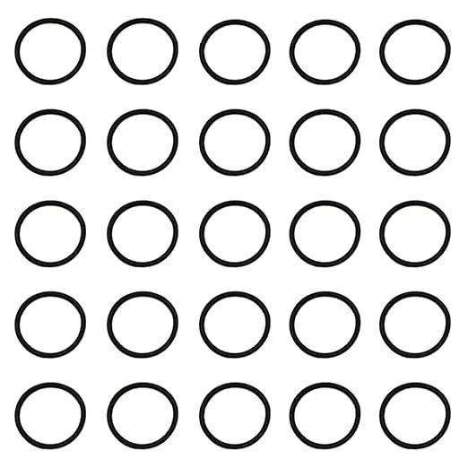Replacement Hoover Convertible Upright Vacuum Round Belts 25 Pack- Part # FB258 (49258)