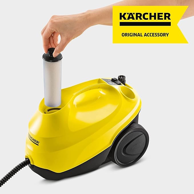 Kärcher SC 3 Bundle - Microfiber Floor Pads 2 Pack and 1 Decalcification Cartridge - Replacement Part - Steam Cleaners Accessories
