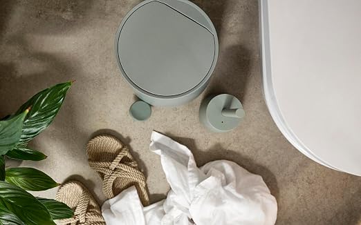 Zone Denmark Modern Elegance Nova Bathroom Bin, Cosmetic Bin, and Waste Bin - Sleek Design for Stylish Bathrooms and Efficient Waste Management