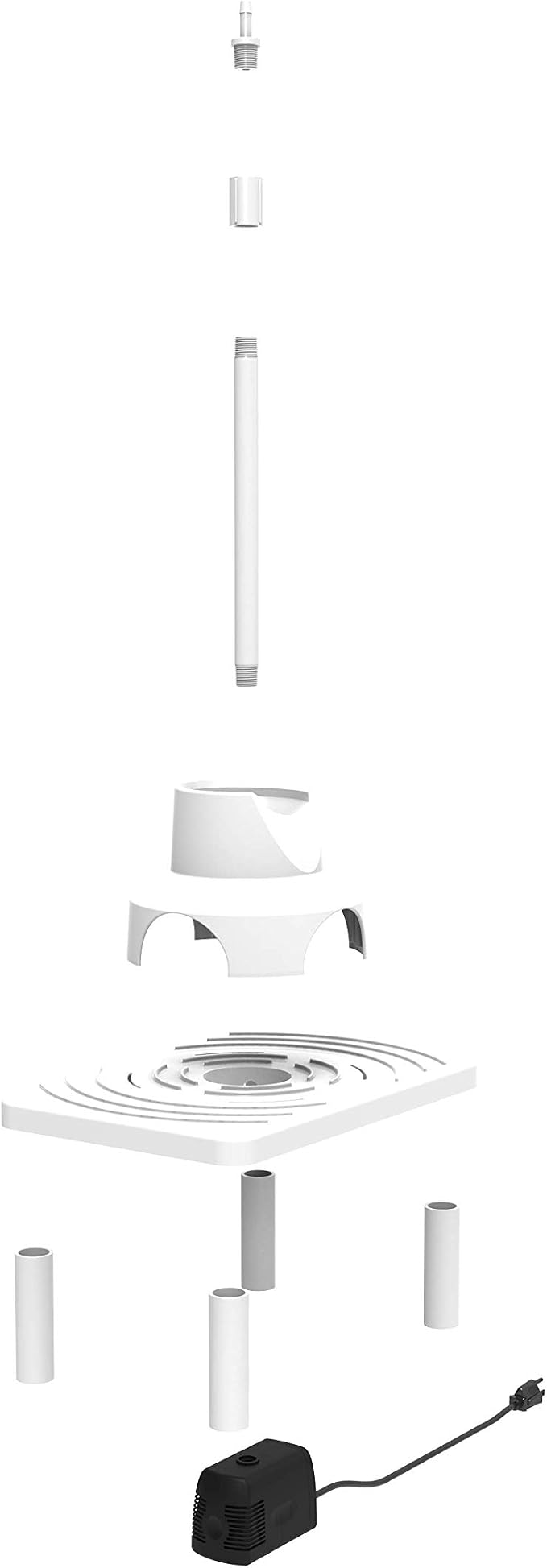 Fast Washer Rack - Perfect Carboy Cleaner or Keg Cleaner up to 14 Gallons | BOTTLES NOT INCLUDED | Easily Wash and Sanitize Fermenters | Complete Set is Easy to Assemble | CE/ETL Certified