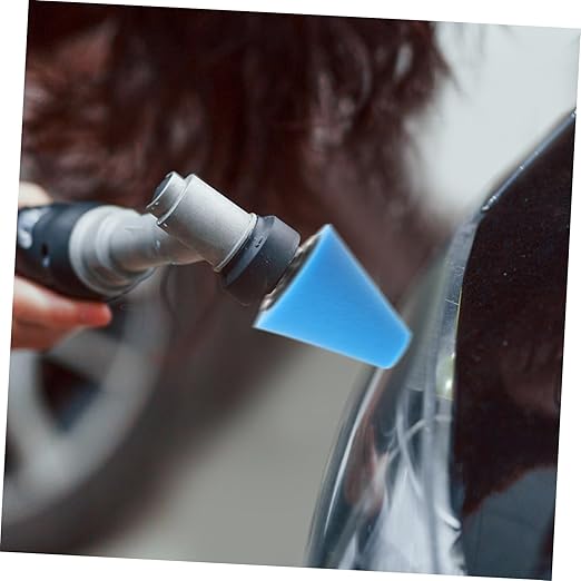 4pcs Car Wheel Polishing Sponge Pad Buffing Attachment for Drill Shaped Design for Detailing Easy Handling