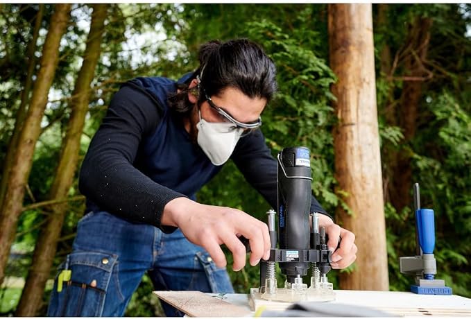 Dremel 335-01 Rotary Tool Plunge Router Attachment, Light-Duty Routing Projects, Perfect for Woodworking & Inlay Work