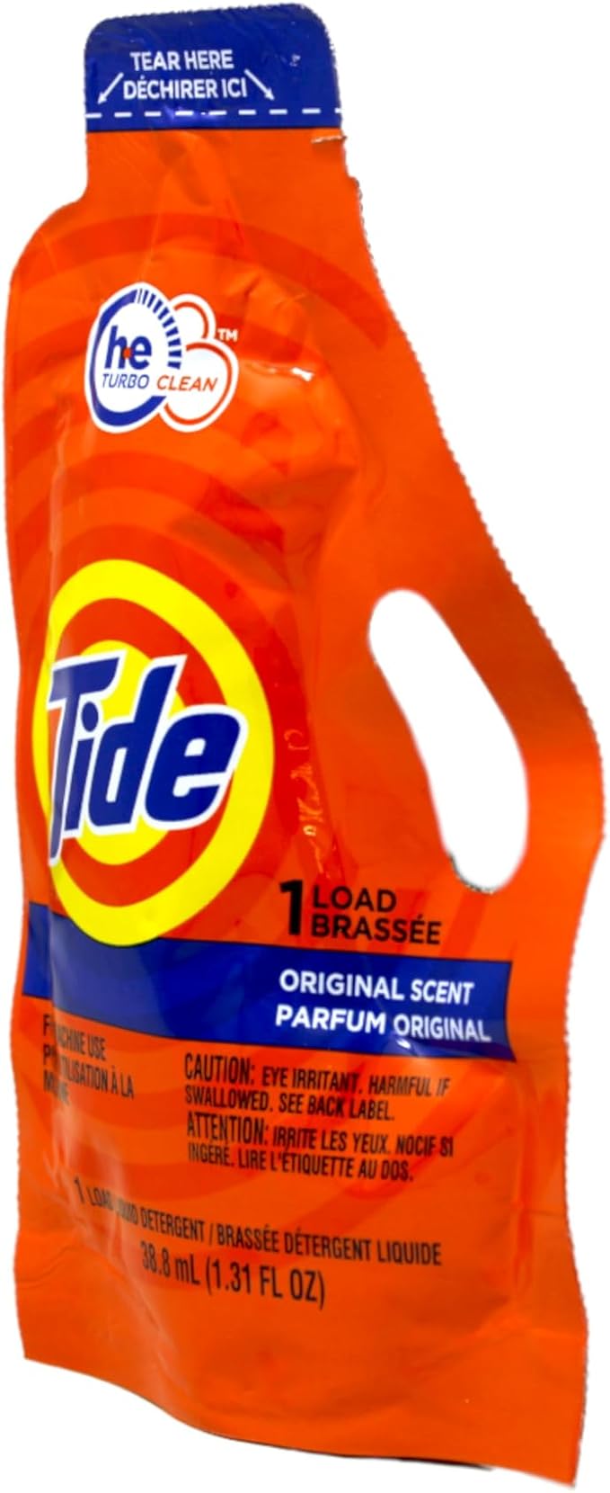 Tide Single Machine Load Original Scent Detergent Liquid - 24 per case.