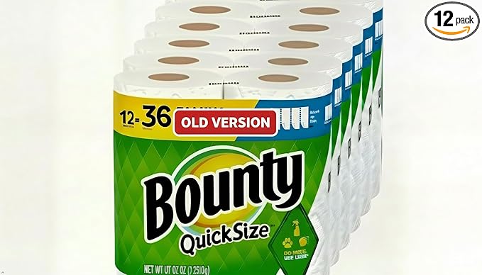 Bounty 12 Roll (Old Product)