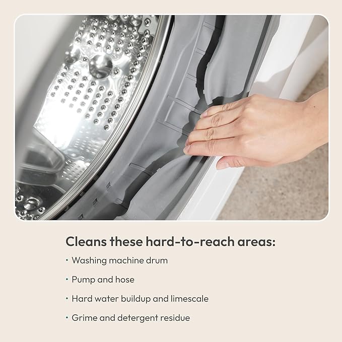 FEBU Save 15% on Swedish Dishcloth + Washing Machine Cleaner Tablets | 5 Pack Japanese Reusable Paper Towels + 24ct Washer Cleaner Tablets
