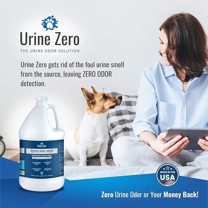 10X Concentrate Pet Urine Odor Eliminator (Makes 10 Gallons) for Artificial Grass/Turf & Outdoor Areas - Bio-Enzyme for Dog & Cat Urine - Kennels, Patios, Carpet - Made in USA