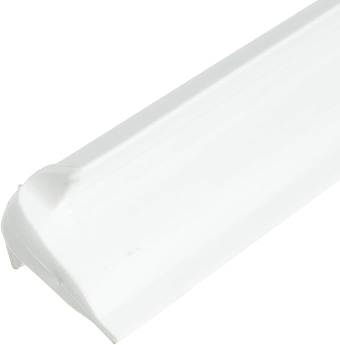 SPARTA 20" Floor Squeegee Replacement Head, Seamless Rubber with Rust-Free Plastic Frame for HACCP Compliance, Heavy-Duty Industrial Use, Thermoplastic Rubber, 20 Inches, White