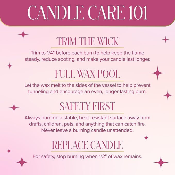 Paris Hilton Pink Spritz Scented Candle, Black Ribbed Glass Vessel with Faceted Diamond Detail, Premium Plant Wax Blend, 4-Wicks, 40-Ounce