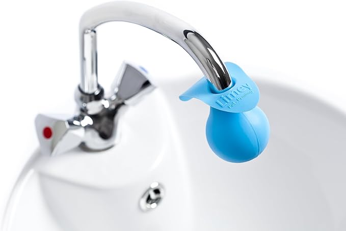 Limey Tap Descaling Gadget for Lime Scale Removal, Blue 2 Packs
