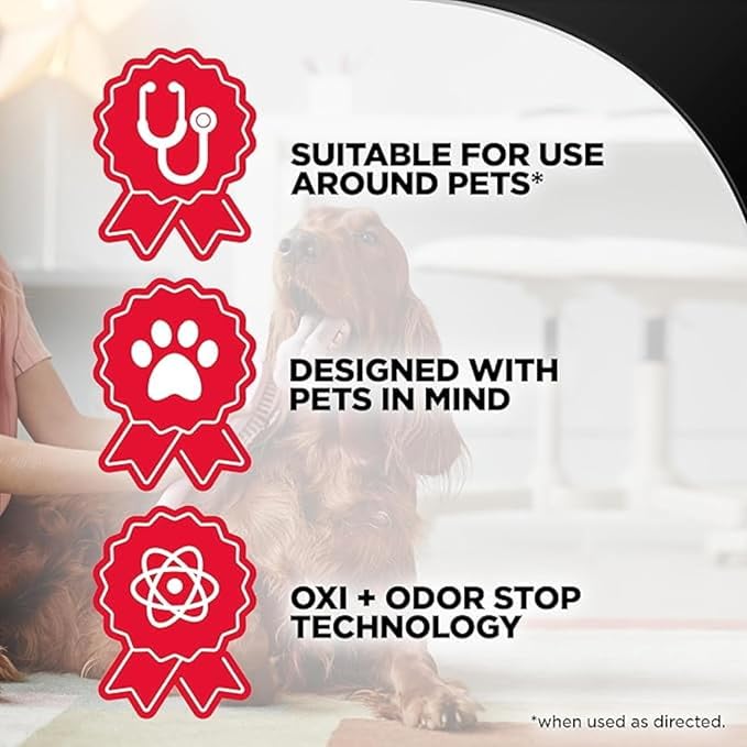 Resolve Ultra Stain and Odor Remover for Cat, Dog and Pets, 32 Fl Oz bundled with Microfiber Cloth