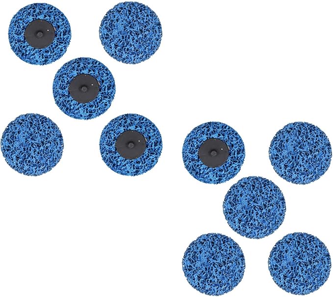10 Pack 3" Quick Change Easy Strip & Clean Discs Fit for Paint Rust