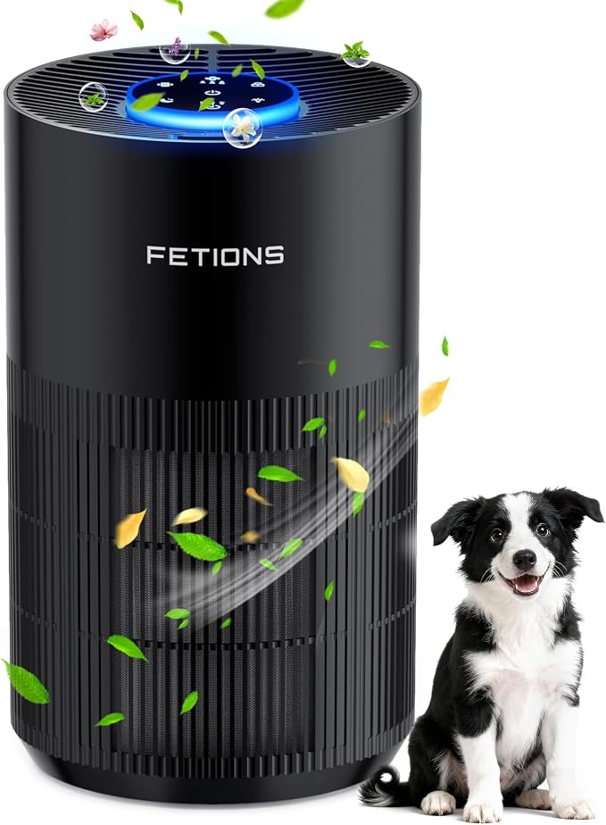Air Purifiers for Bedroom Home up to 1200Ft²,HEPA Air Purifier for Home | with Sleep Mode, 3 Speeds, Timer, Aroma Function,Safety Child Lock
