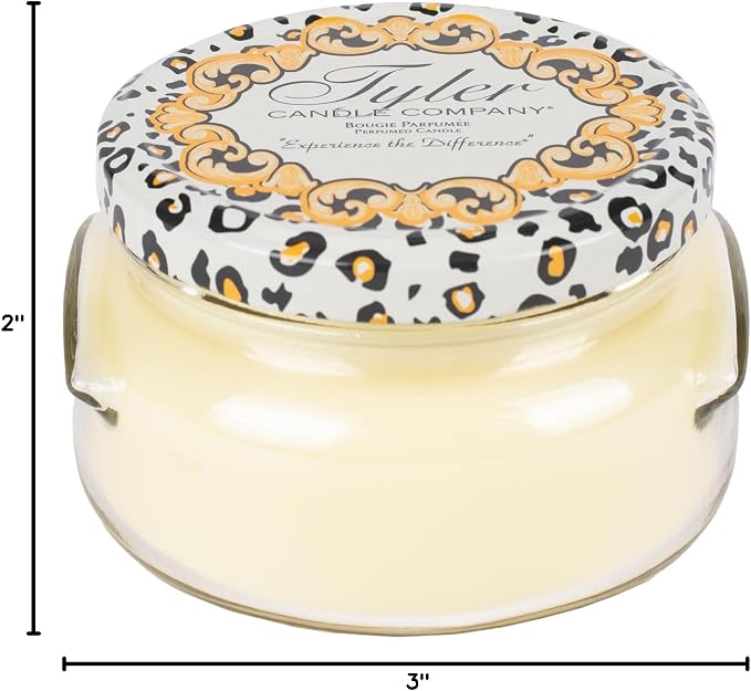 1 X Beach Blonde Tyler 22 oz Scented 2-Wick Jar Candle (Green)
