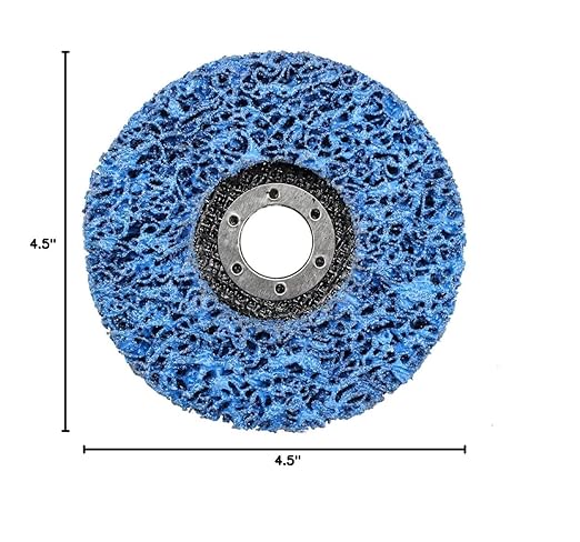 BHA Easy Strip Discs Clean and Remove Paint, Rust and Oxidation 4-1/2” x 7/8” - 5 Pack