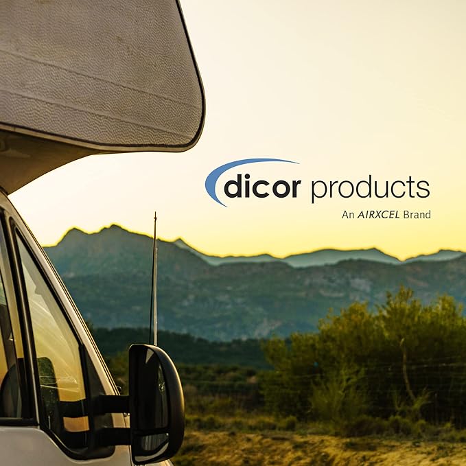 Dicor CP-EWC-1GL Black Streak Remover Exterior Cleaning Care for RV and Vehicle Surfaces, White