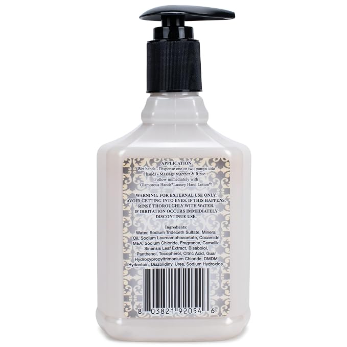 Tyler Glamorous Luxury 8 ounce Hand Soap Wash Pack of 4, Diva