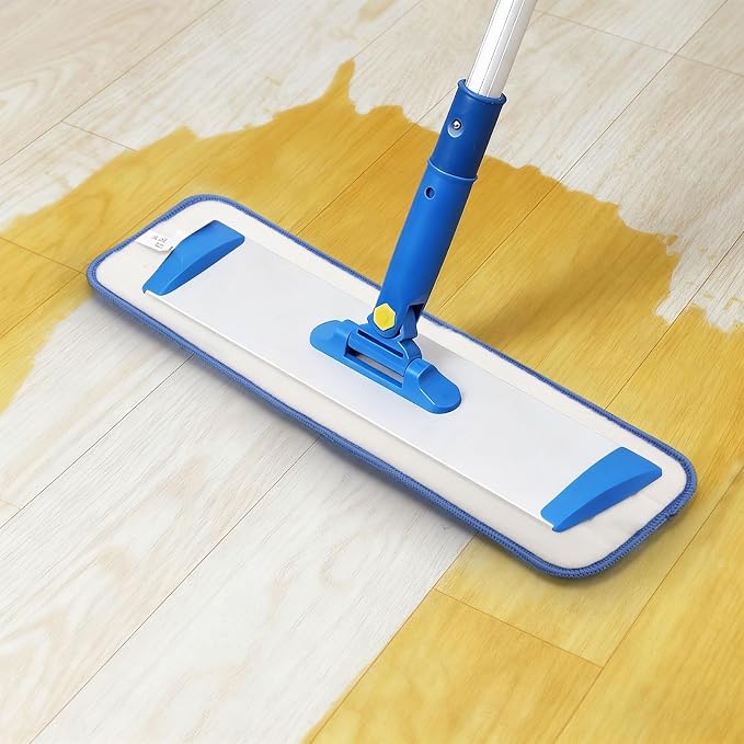 15 PCS 18 Inch Microfiber Cleaning Pads for Bona Mop, Reusable Mop Pad Refills Replacement Microfiber Mop Pads, Machine Washes