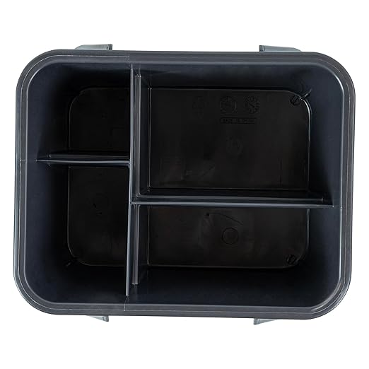 Restaurantware-Clean Tek Professional 25 Quart Cleaning Bucket, 1 Bucket With Wheels - Heavy-Duty, Comfortable Handle, Gray Plastic Pail, Portable, For Restaurant, Home, School, Office, And More