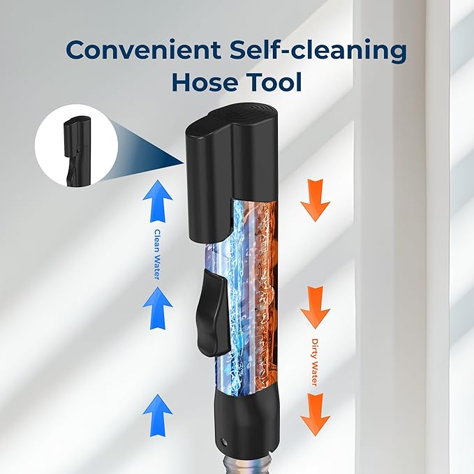 Rosewill Multi-Purpose Portable Carpet and Upholstery Cleaner, Powerful Suction 17 KPa Spot Cleaner, 550W Motor, Car and Auto Detailer, Stain/Spot Remover; Versatile Use: Carpet, Sofa, Pet Hair