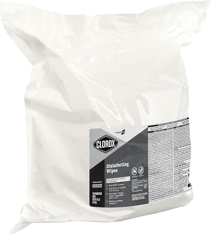 CloroxPro Clorox Disinfecting Wipes, Fresh Scent, 700 Count