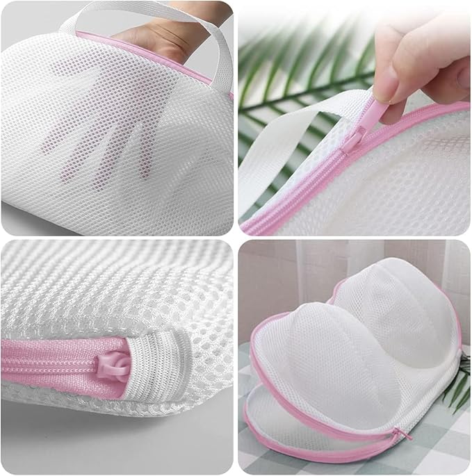 Large Bra Washing Bags for Laundry, 2 Pack Bras Laundry Bags for Washing Machine, Lingerie Bag for Washing Delicates Underwear Brassiere Washer Protector for Laundry