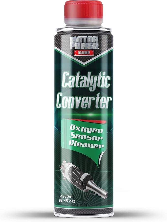 MotorPower Care Catalytic Converter Cleaner 2-Pack — Pass Smog & Emissions Test, Fix P0420/P0430 Check Engine Light | O2 Sensor & EGR Cleaner | Fuel Additive, 8.45 fl oz Each