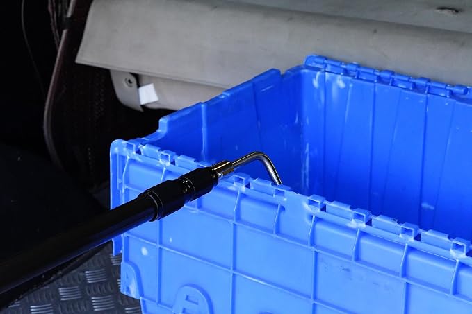 Telescoping Truck Bed Hook - 83" Pickup Cargo Grabber with Telescoping Handle | Heavy Duty Truck Bed Accessories for Ford F150/Chevy Silverado/Ram 1500in