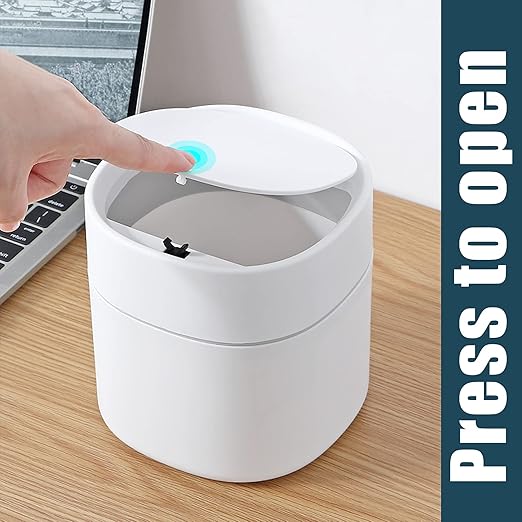 Mini Desk Trash bin 2 pcs with Trash Bags 360 pcs