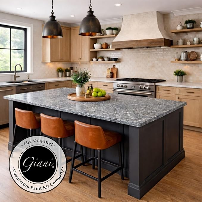 Giani Granite Countertop Paint Kit 2.0-100% Acrylic (Slate)