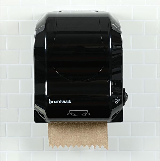 Boardwalk Hardwound Paper Towels, Nonperforated, 1-Ply, 8" x 800 ft, Natural, 6 Rolls/Carton