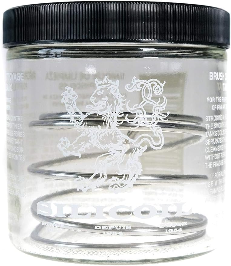 Silicoil Brush Cleaning Tank Jar