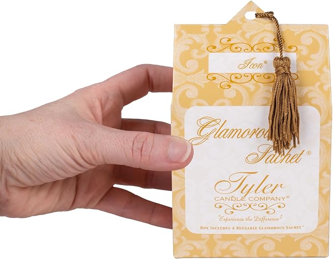 Elanze Designs Tyler Candle ICON 1.9 Ounce Tart Mixer Melts and Laundry Sachet Bundle; Set of 4