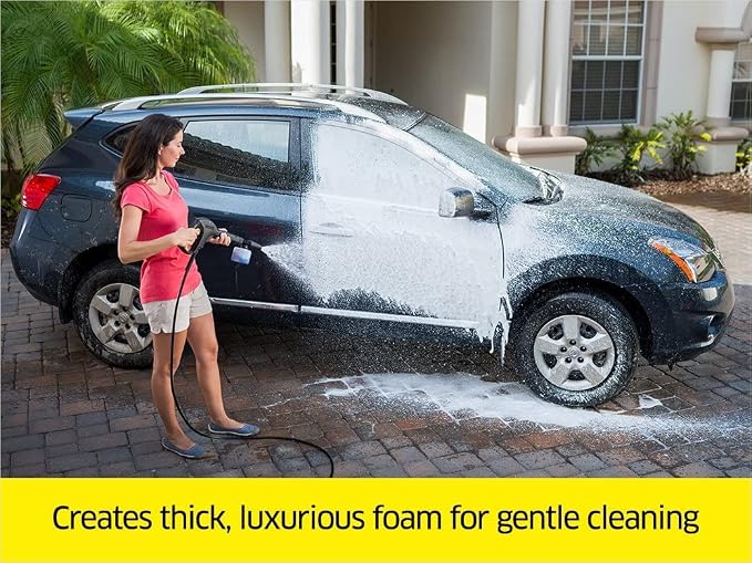 Kärcher - K1700 - Max 2125 PSI - Electric Pressure Washer TruPressure & Kärcher - Pressure Washer Car Wash & Wax Cleaning Soap Concentrate – 1 Gallon