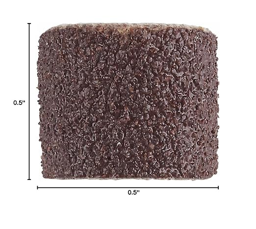 Dremel 408 1/2-Inch Sander Bands, Coarse, 48 Pack, Rotary Tool Accessory