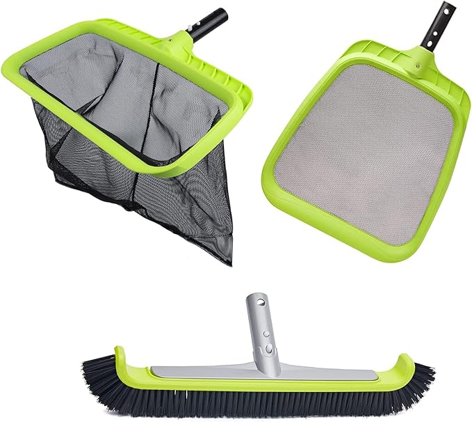 Sepetrel Pool Rake,Skimmer & Wall Brush