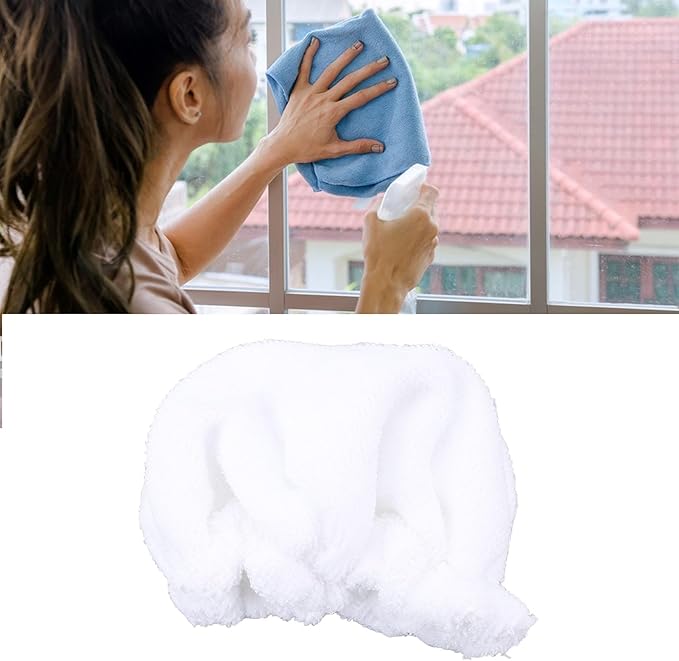 Microfibre Pads for Steam Cleaner Set, 10pcs Steam Cleaner Cleaning Pads Thickened Reusable Washable Microfiber Cloths Steam Mop Replacement Pads for Floor, Wall, Cleaning