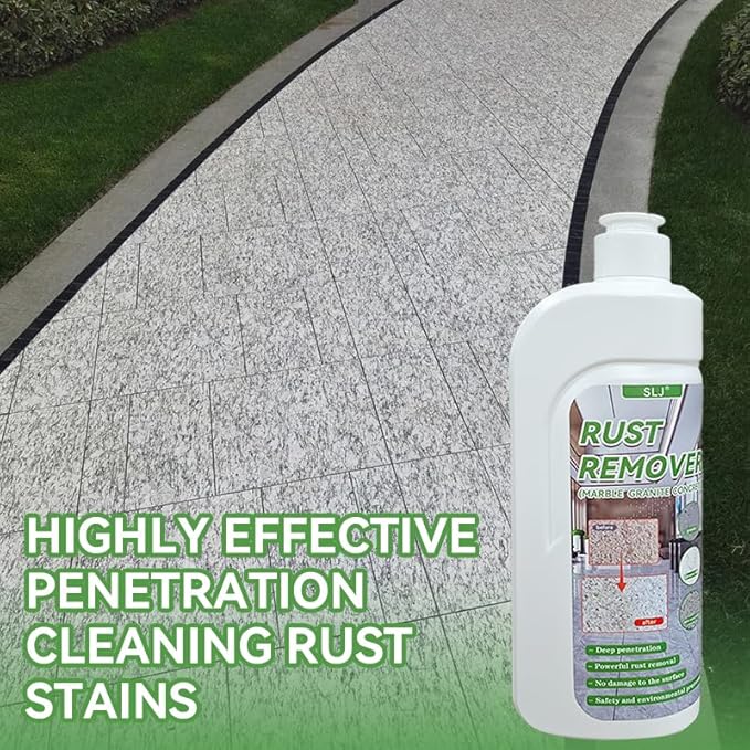 Rust Stain Remover 500ml Marble Cleaner Tile Rust Remover Granite Care Agent Nature Stone Care Agent - Professional and Powerful in Removing Rust From Granite, Tile and Marble