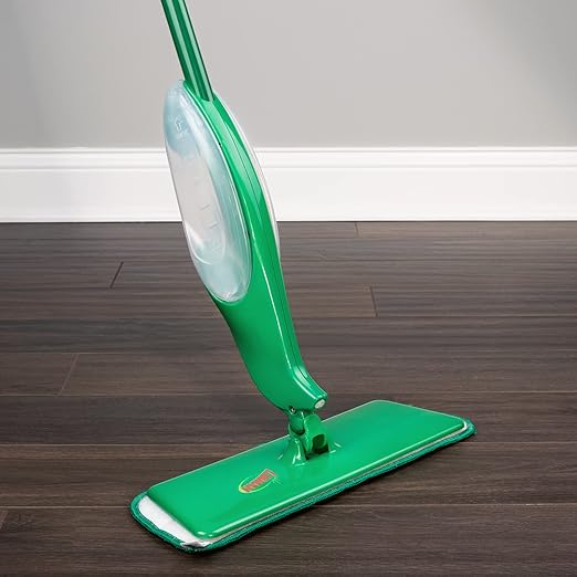 Libman Commercial 4002 Freedom Spray Mop, 15" Wide, Steel Handle (Pack of 4)