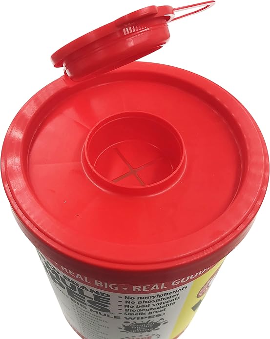 XL Heavy-Duty Cleaning Wipes – All-Purpose Wipes for Garage, Grease, Ink, Paint & More – Home Cleaning, Car Interiors, Indoor and Outdoor Surfaces