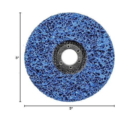 BHA Easy Strip Discs Clean and Remove Paint, Rust and Oxidation 5” x 7/8” - 5 Pack
