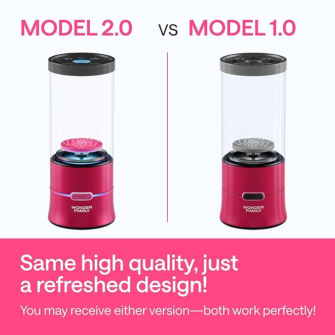 2-in-1 Electric Makeup Brush Cleaner Machine - Clean and Dry Makeup Brushes & Tools & Sponges Automatically - Makeup Brush Dryer & Makeup Brush Washer Combined