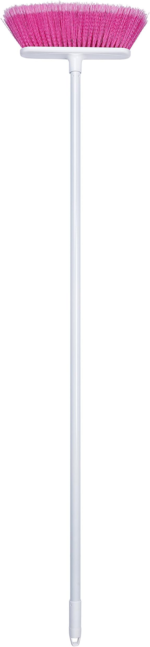 The Original Soft Sweep Magnetic Action Broom - 4 Brooms - Purple, Pink, Blue, Yellow