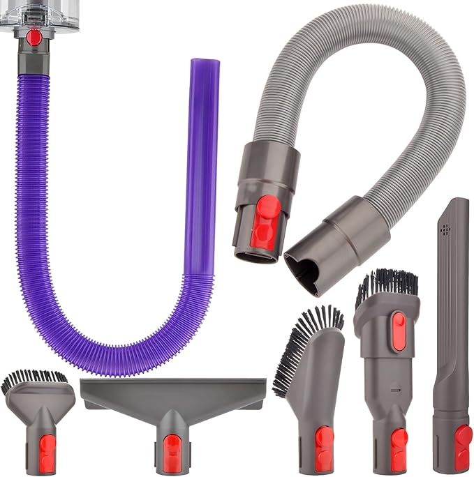 Dryer Vent Hose and Hose Attachments Kit for Dyson Gen5 V15 V12 V11 V10 V8 V7 Vacuum Cleaner