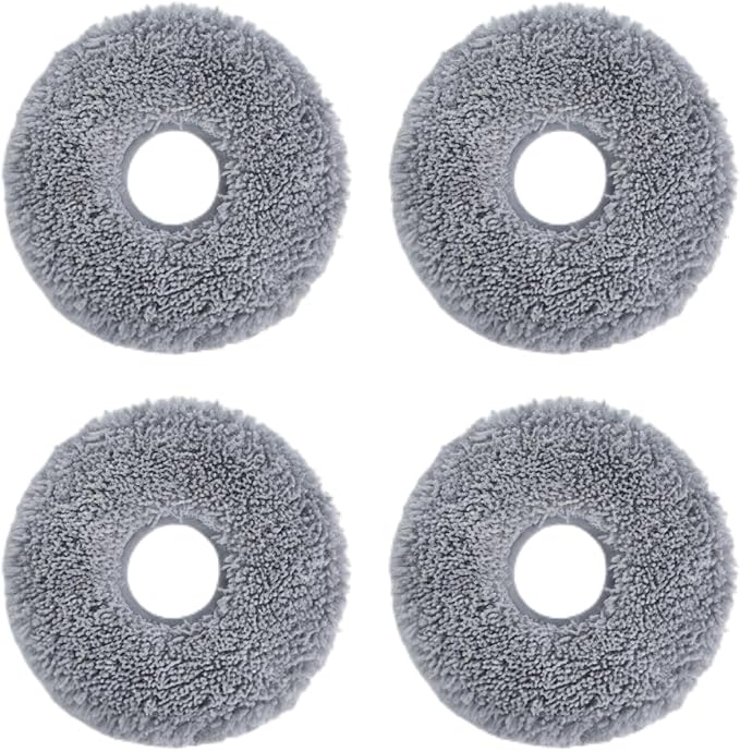 Yeedi Washable Mopping Pad * 4pcs Compatible with M12 PRO+/M12 Ultra Plus Robot Vacuum Cleaner, Include Washable Mopping Pad (4pcs)