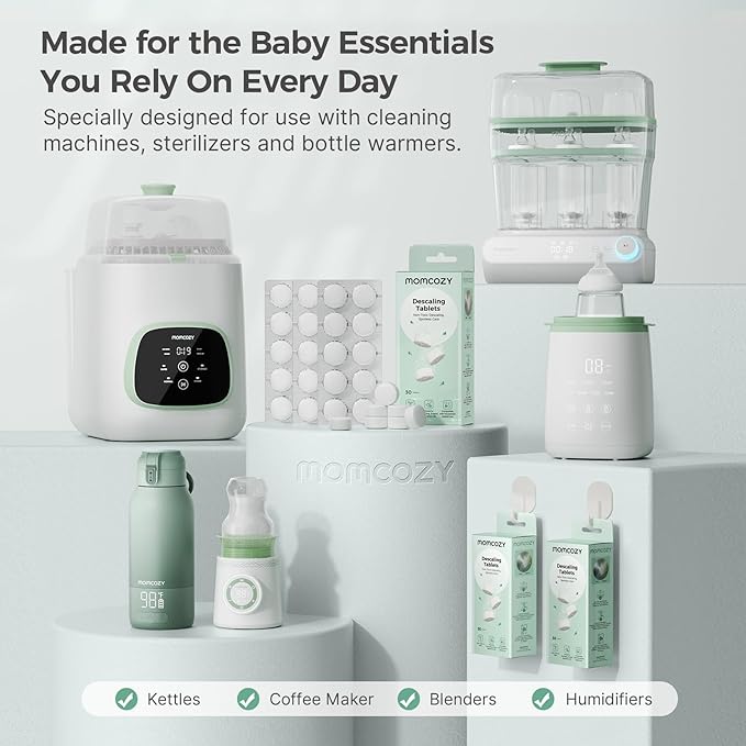 Momcozy Official Washing Block Offical Descaling Tablets