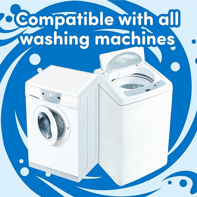 Oh Yuk Jetted Tub & Washing Machine Cleaner Bundle - Deep Cleans Jets & Washers – Helps Remove Odor-Causing Residues, Pet Hair & Hard Water Buildup in laundry– Safe & Effective for All Models