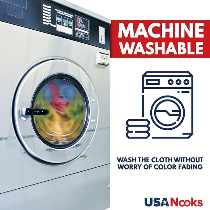 USANOOKS Microfiber Cleaning Cloth - Turq - 50Pcs (12.5x12.5 inch) High Performance - 1200 Washes, Ultra Absorbent Car Towel Traps Grime & Liquid for Streak-Free Mirror Shine - car Washing Cloth